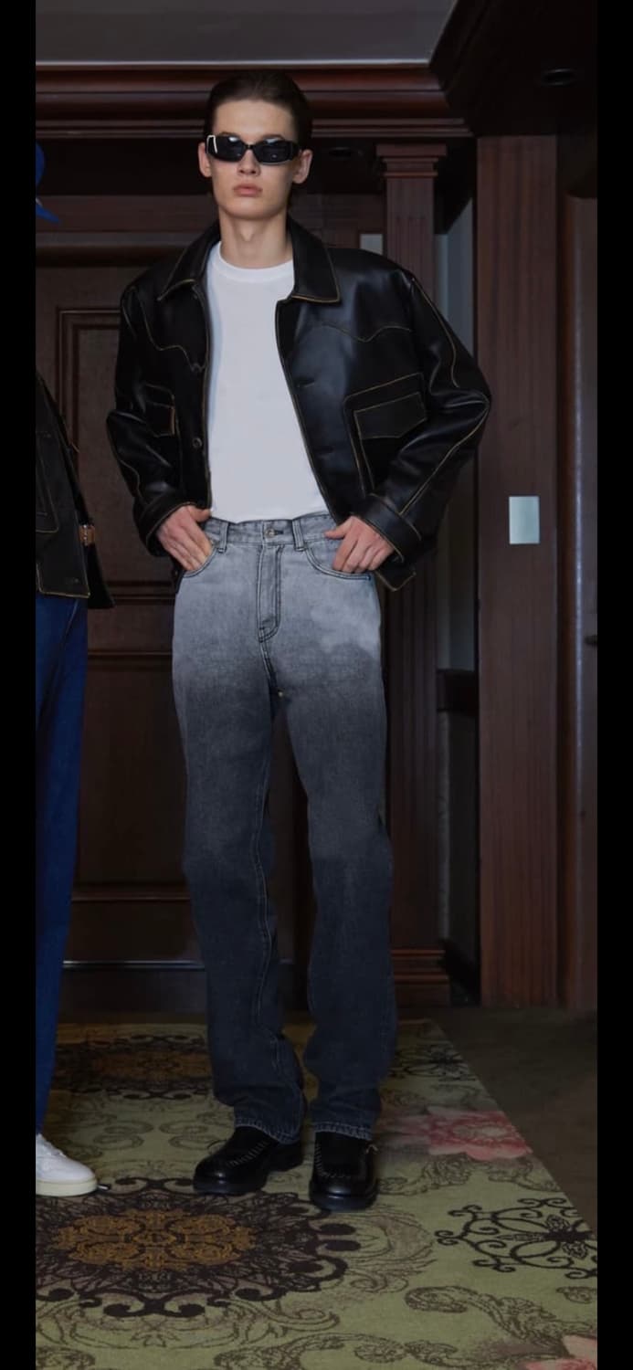 Stu 그라데이션 데님 팬츠 상품이미지1