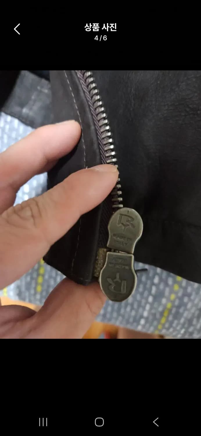 10sei0otto 텐세이오또 가죽자켓 (L) 상품이미지4