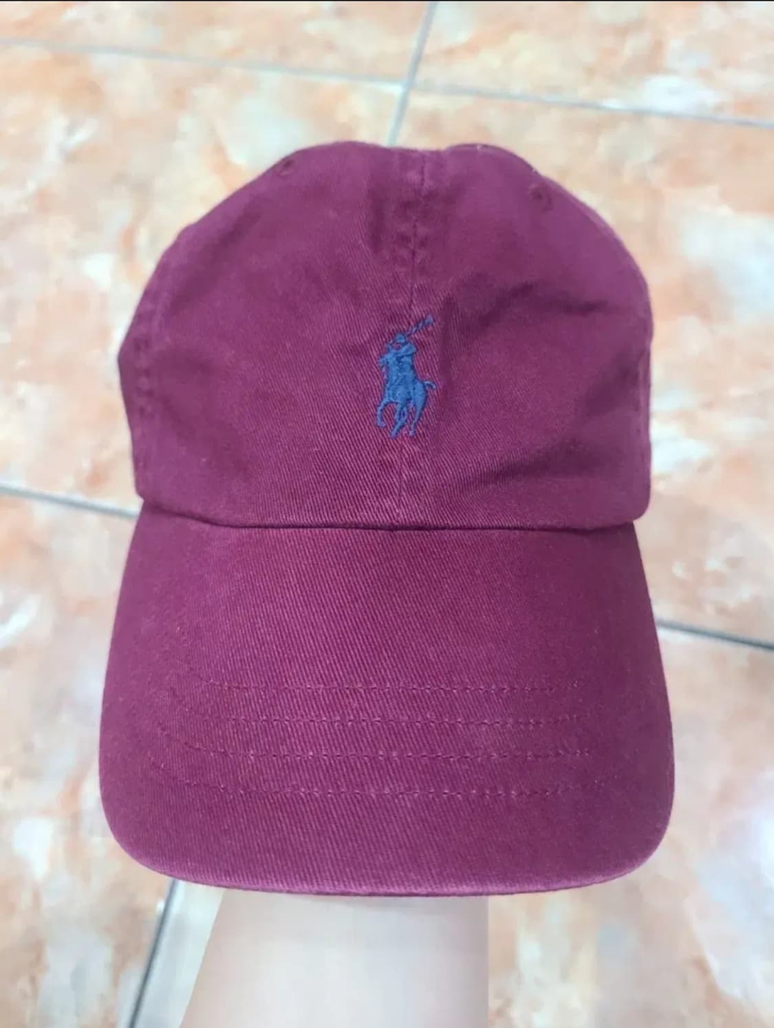 폴로 볼캡 버건디 상품이미지1