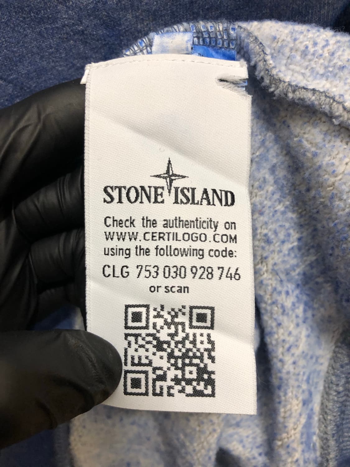 [S] 스톤아일랜드 더스트 컬러 트리트먼트 스웻셔츠 블루 상품이미지7