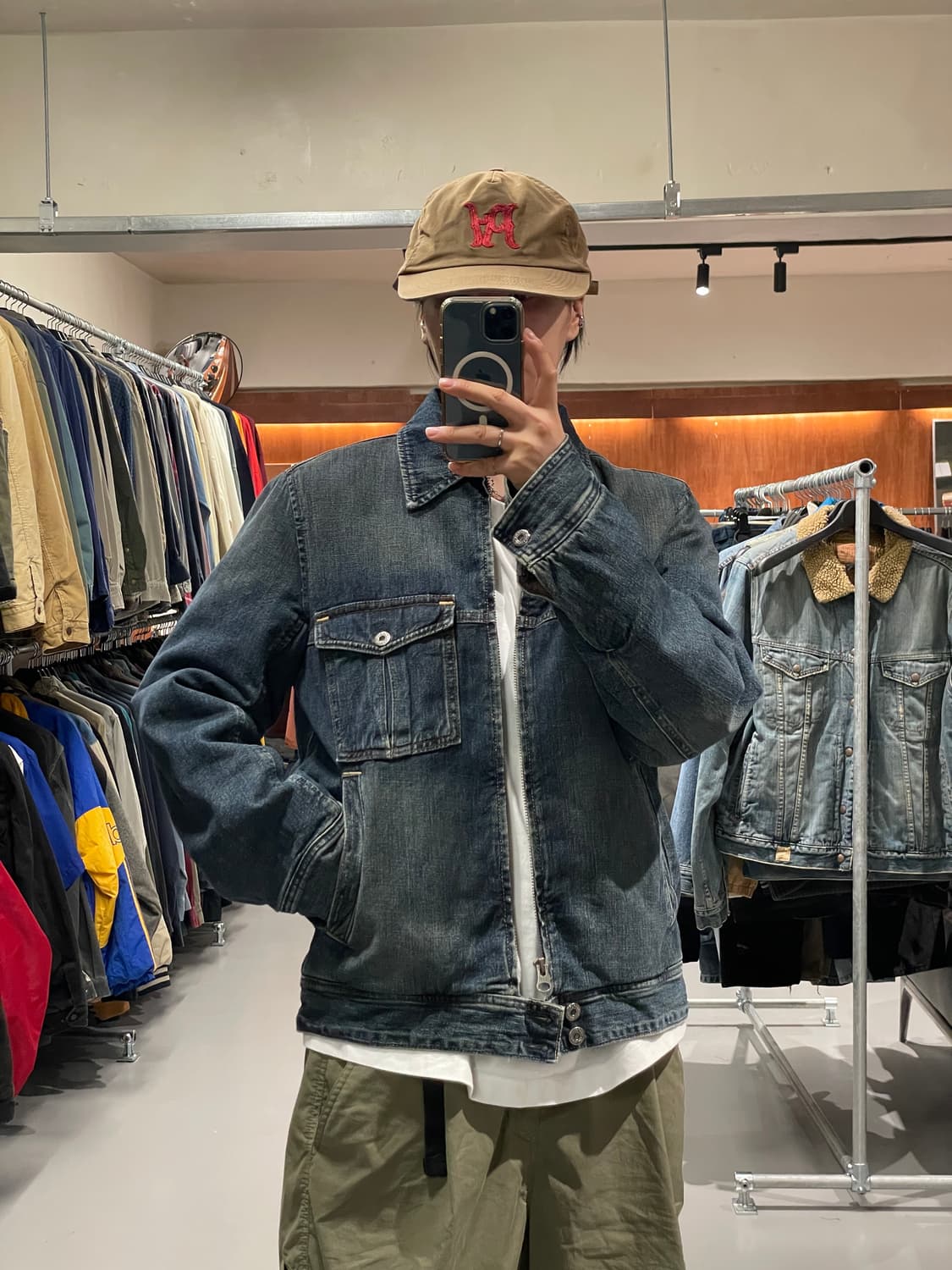 90’s GAP 데님 점퍼 자켓 상품이미지2