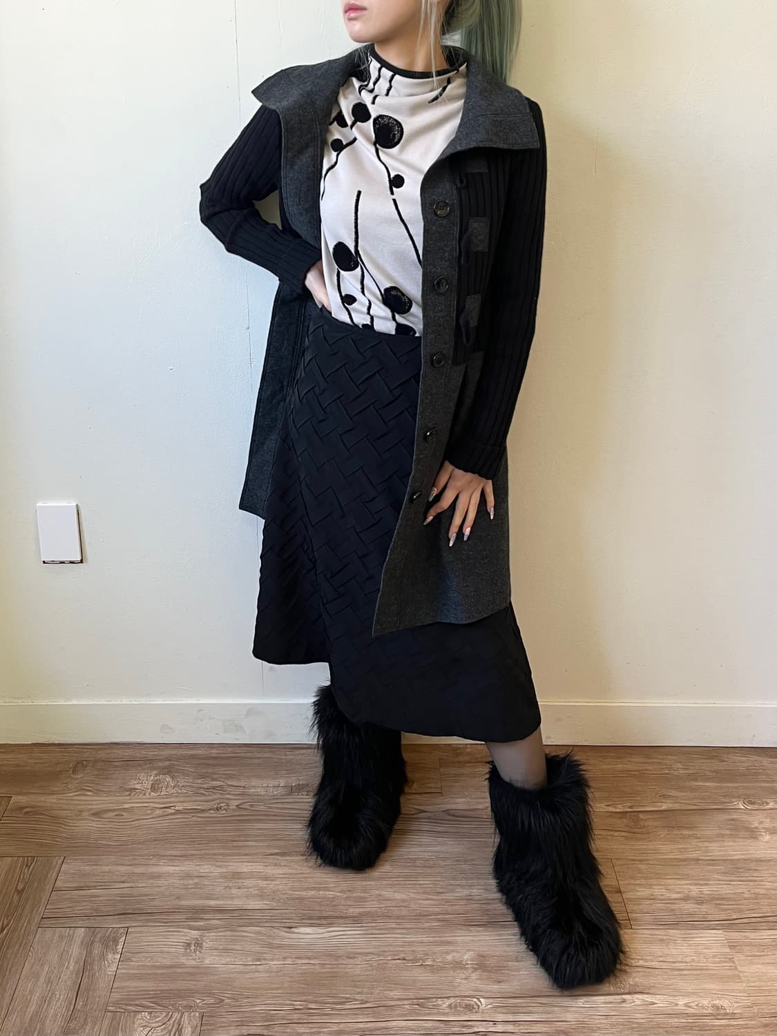 FESTENIR 더플 코트 상품이미지5