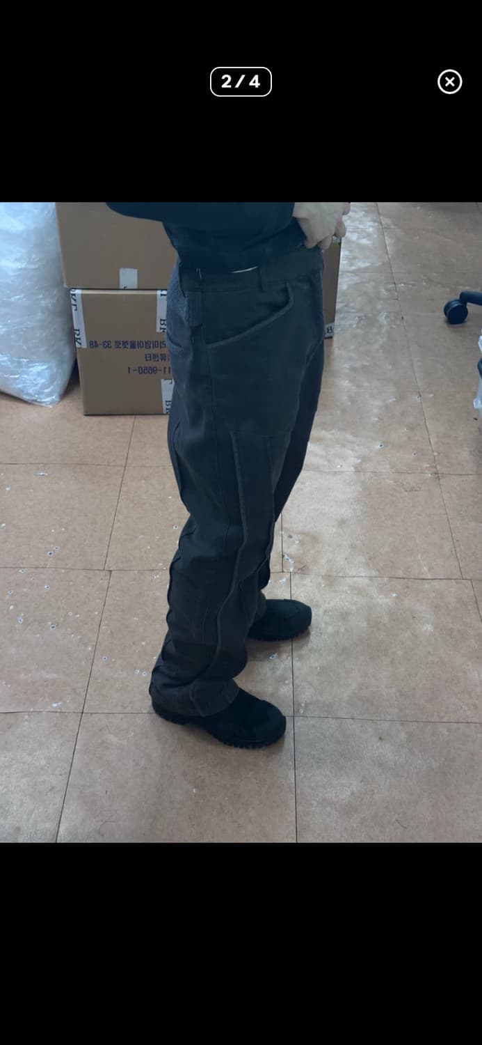 Xlim EP4 02 Trouser Black (2) 상품이미지4