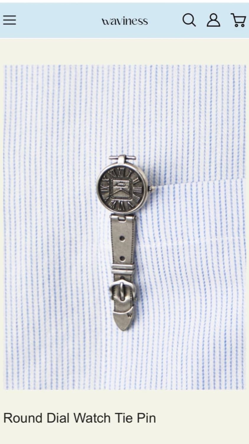 웨이비니스 타이 핀 상품이미지2