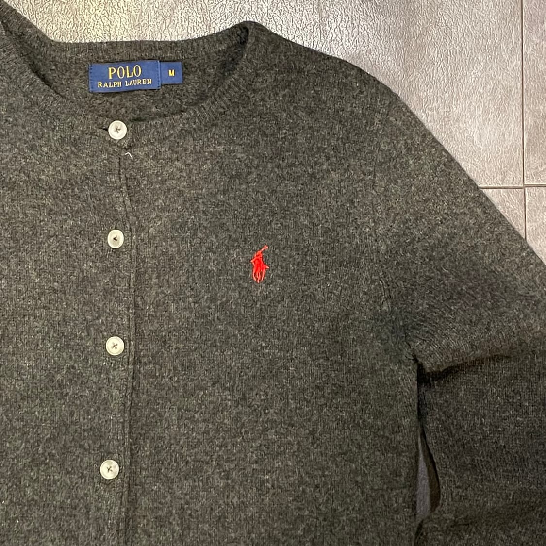 [IM] polo 폴로랄프로렌 차콜 가디건니트 상품이미지4