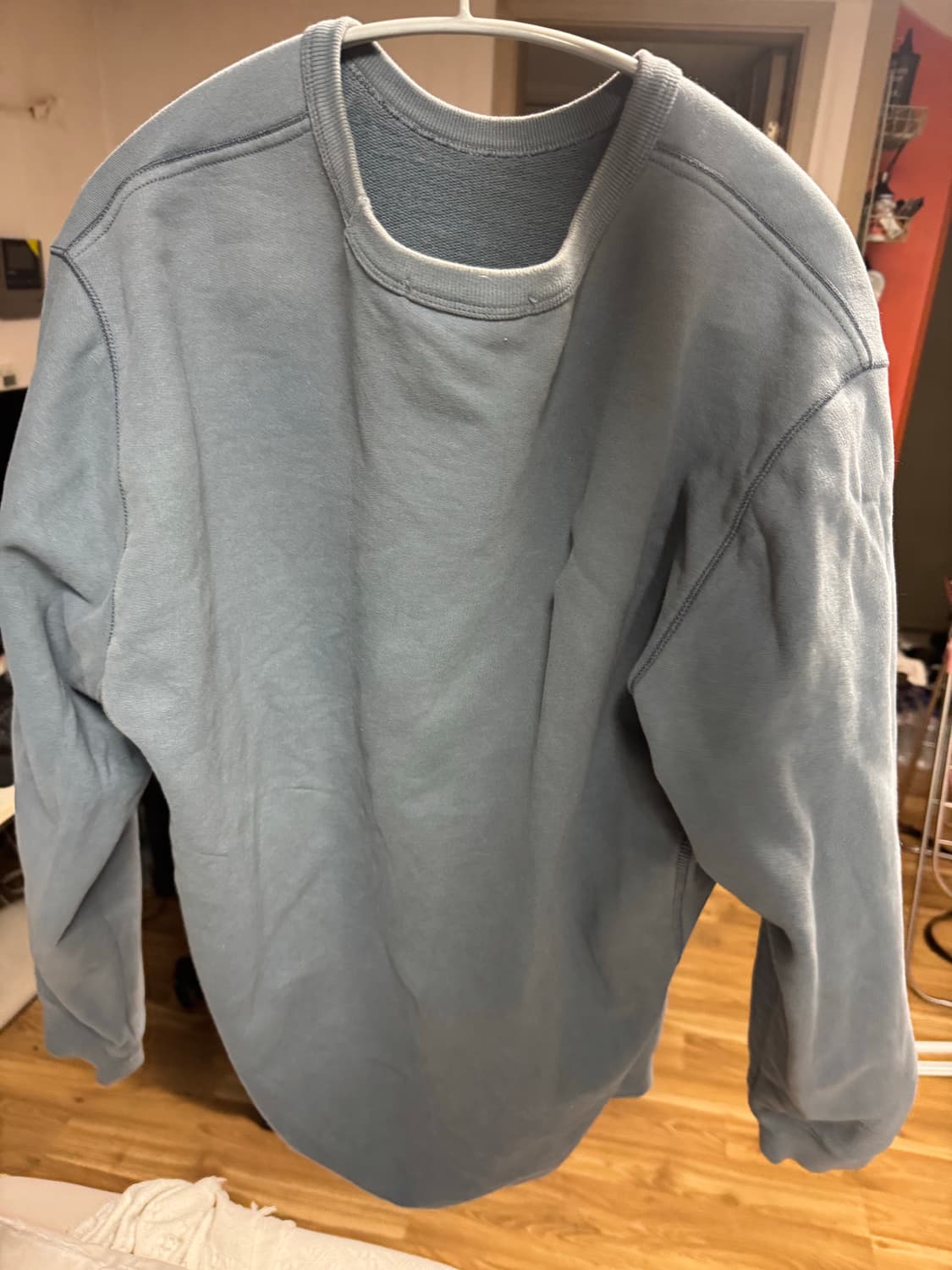 19fw 스톤아일랜드 맨투맨 xxl (그레이블루) 상품이미지2