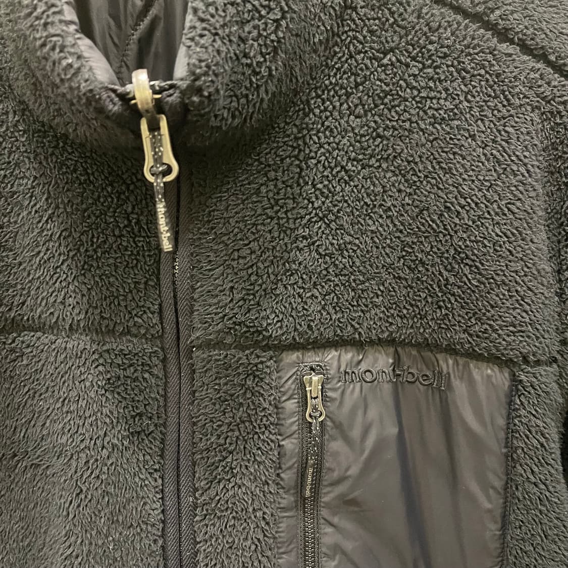 몽벨 리버시블 블랙 플리스 상품이미지2