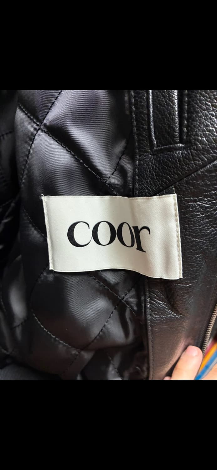 쿠어 고트스킨 A2 블랙 S사이즈 상품이미지6