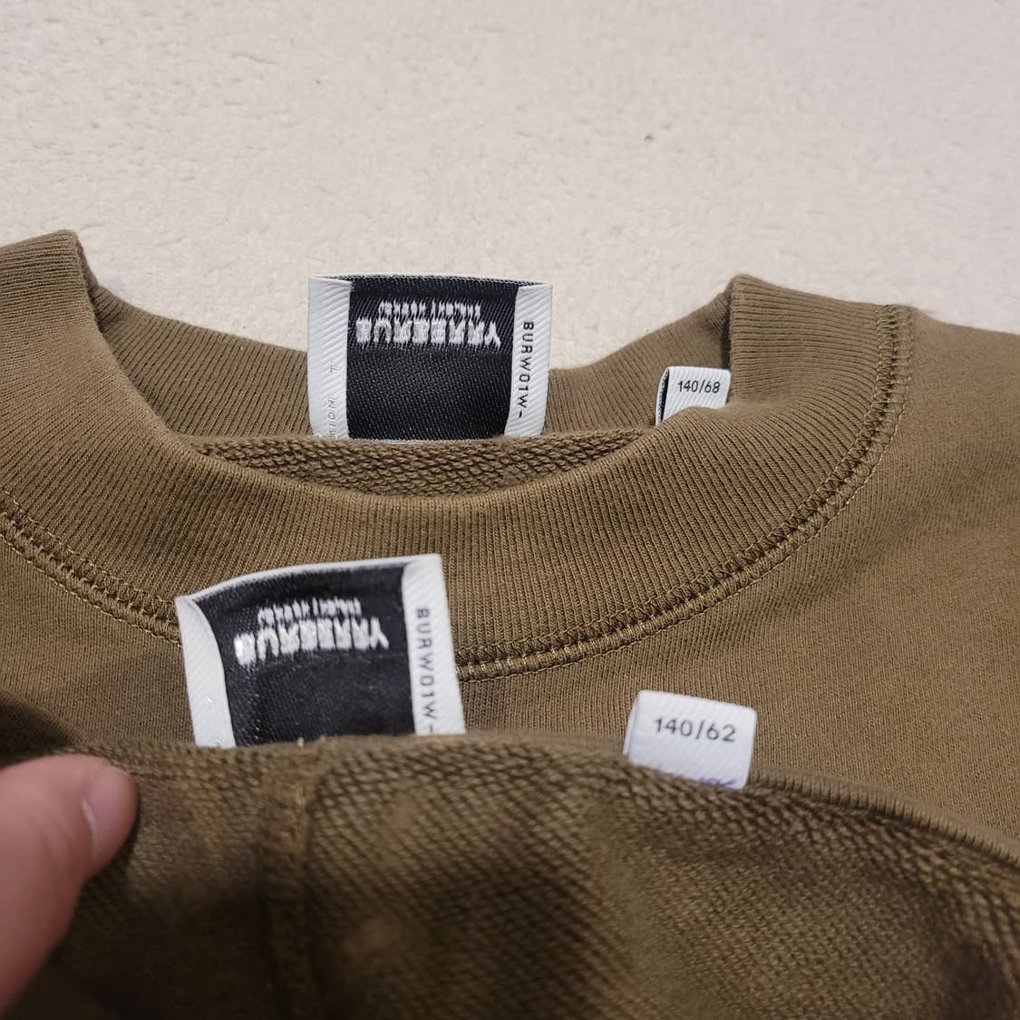 버버리 키즈 코튼 셋업 10Y 상품이미지6