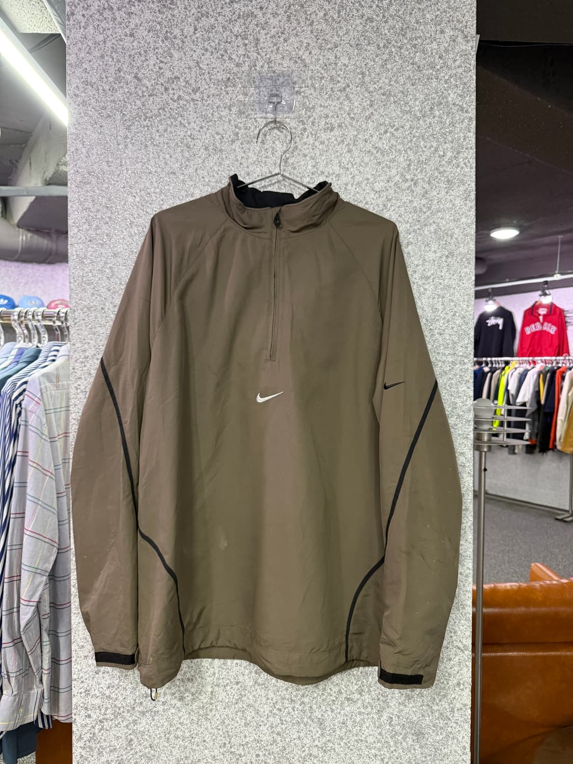 나이키 스우시 반집업 웜업 B4705 상품이미지2