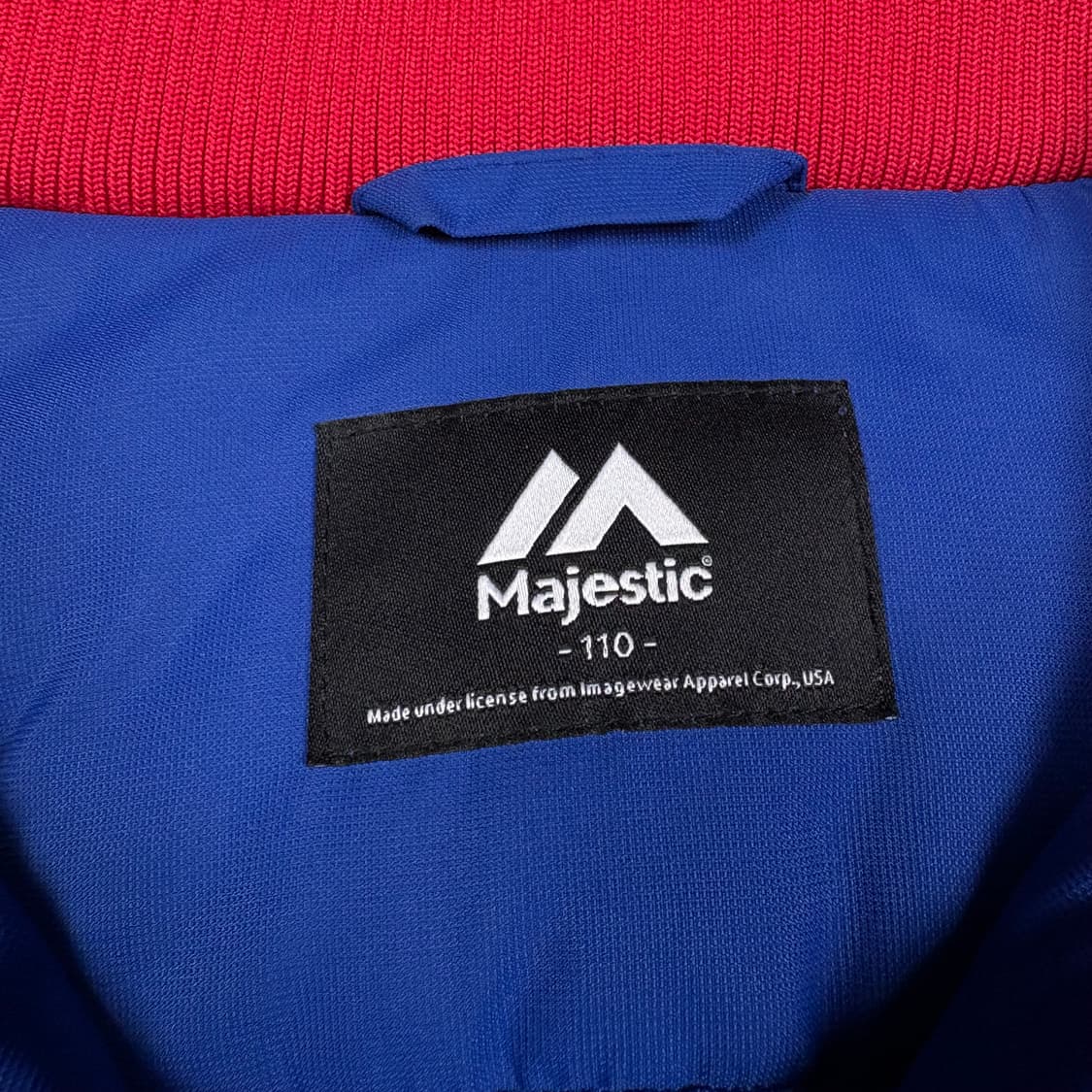 마제스틱 블루컬러 한국 국가대표 스타디움 자켓 상품이미지5