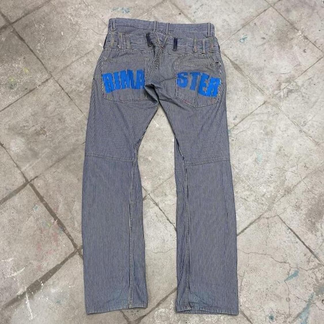 리마스터 제팬 스트라이프 데님 (34)  상품이미지2