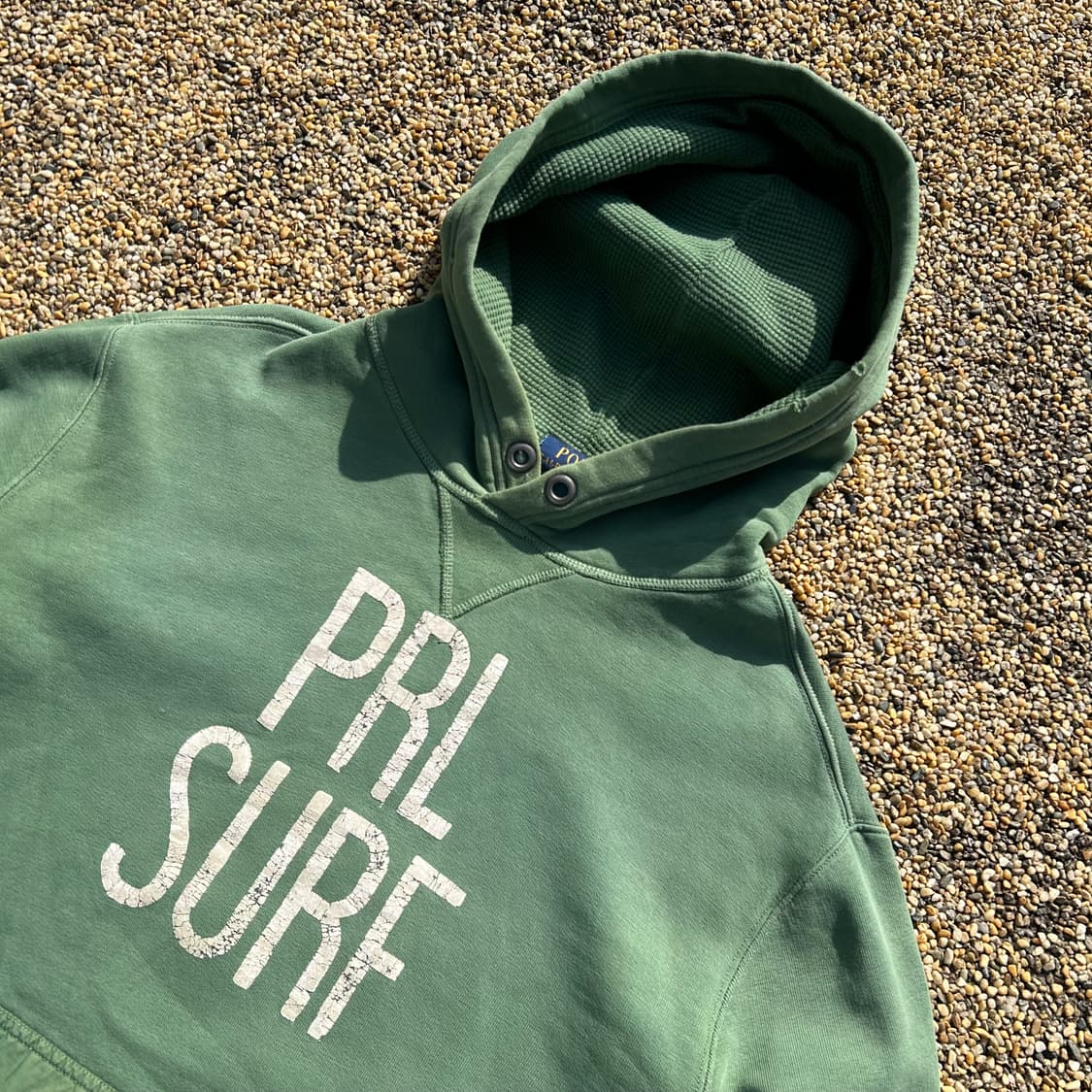 폴로 랄프로렌 그린 올리브 PRL SURF 후드티 상품이미지2