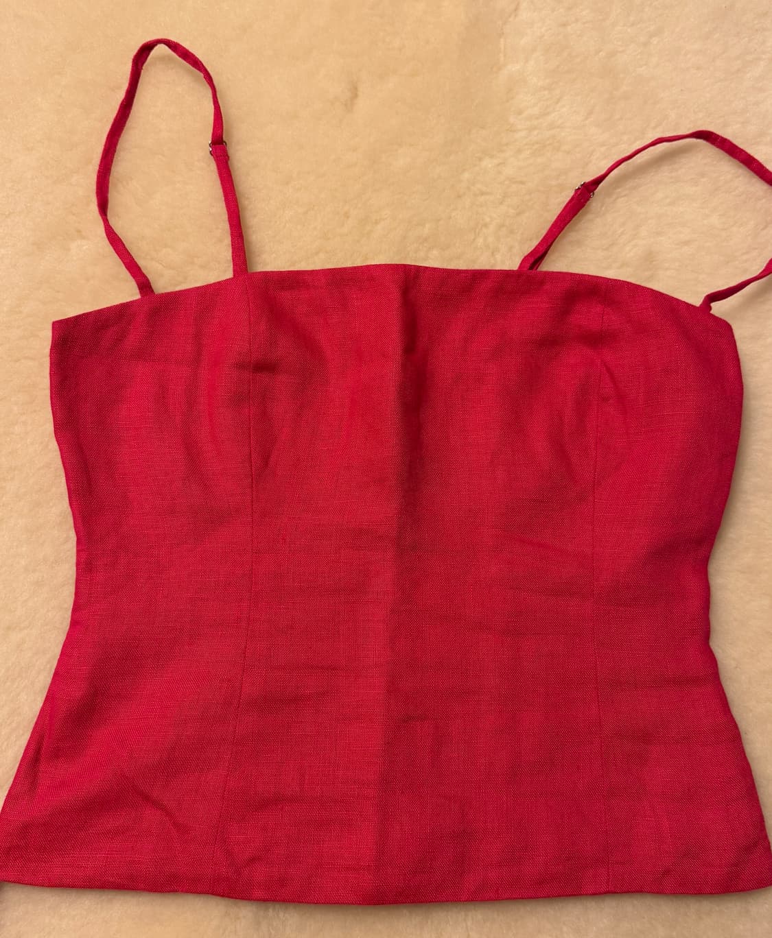 리포메이션 린넨 탑 (새상품) 상품이미지3