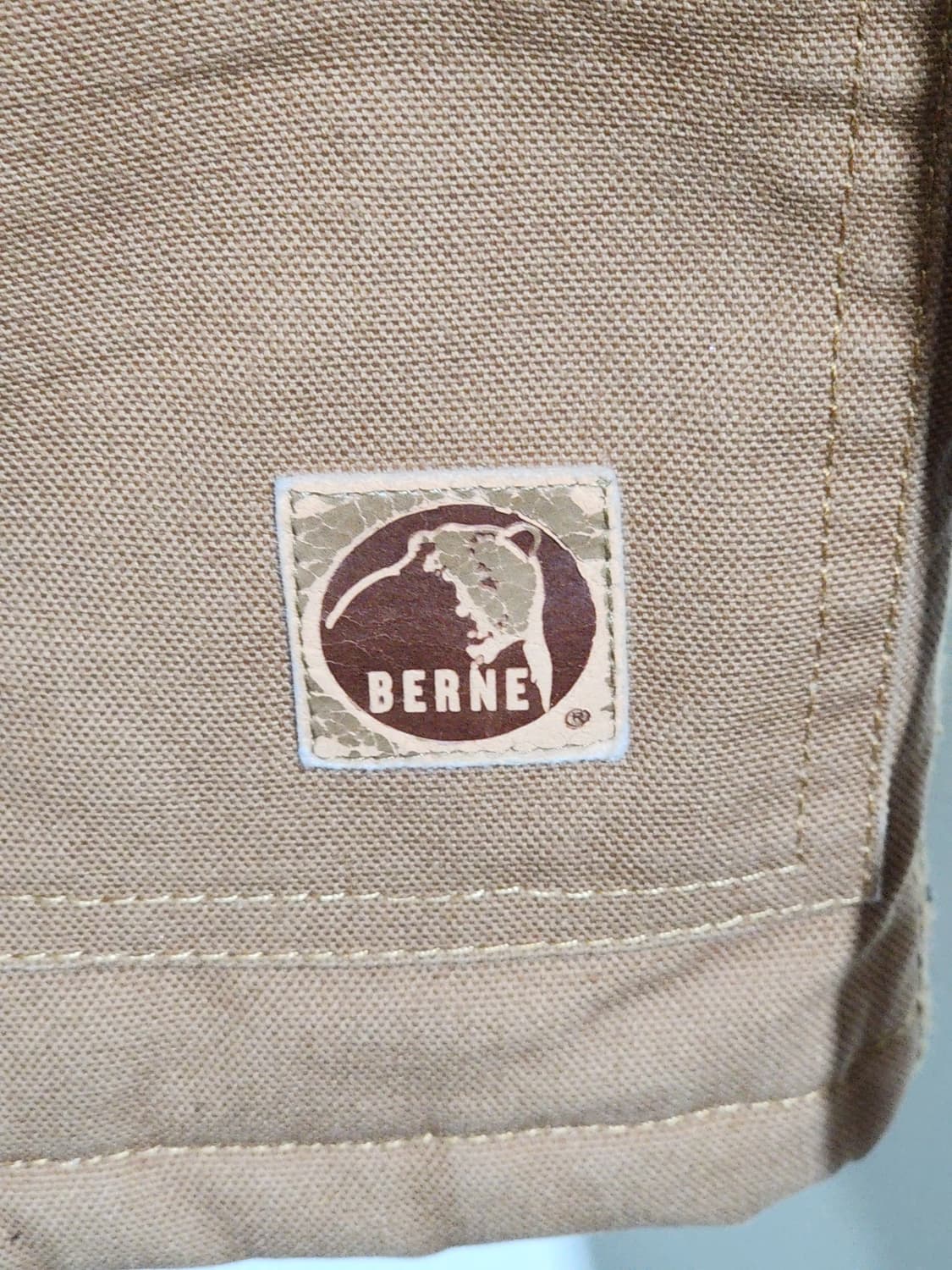 (M) 베른 초어자켓 된장색 워크자켓 안감누빔 아메카지 상품이미지6