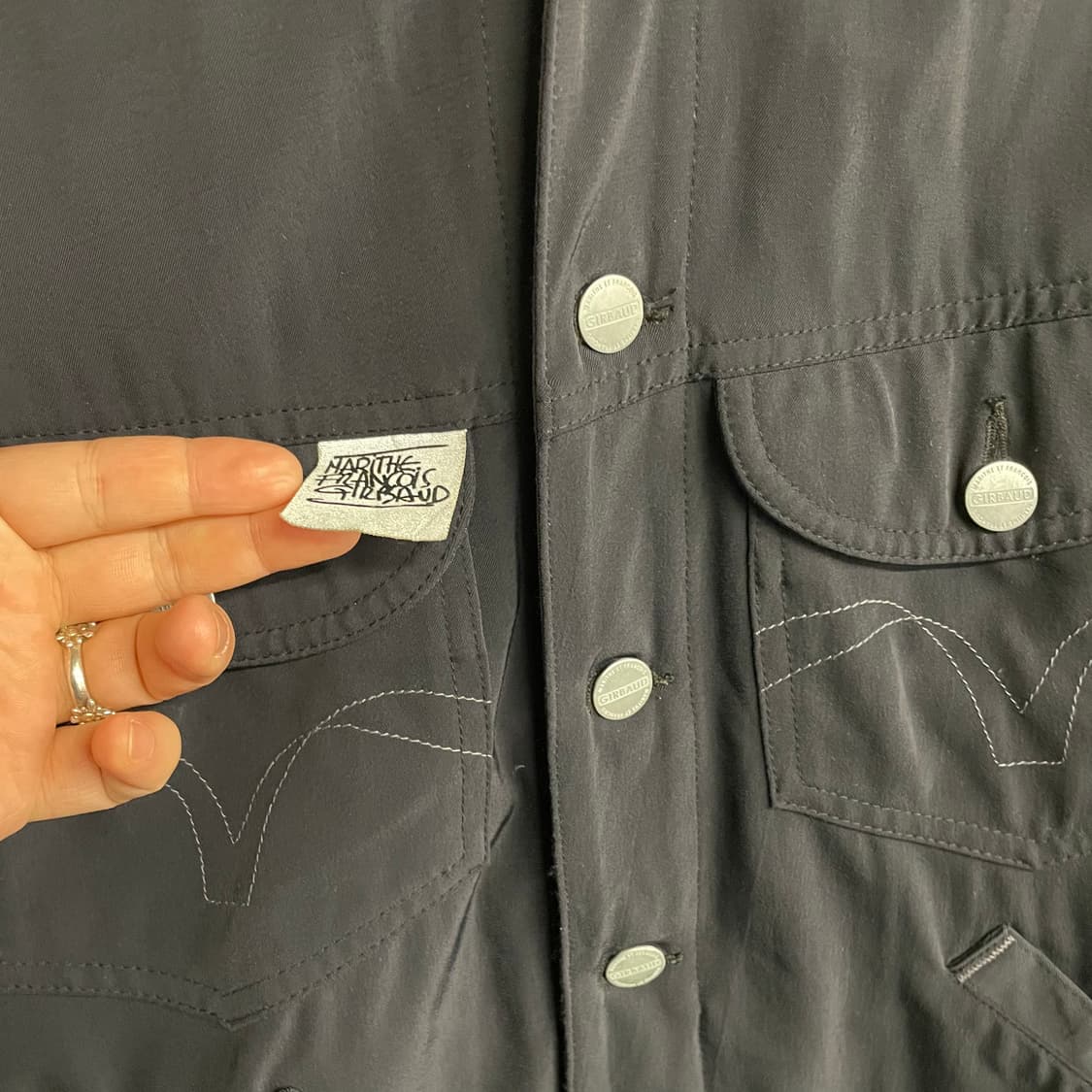 마리떼 프랑소와 저버 나일론 트러커자켓 상품이미지6