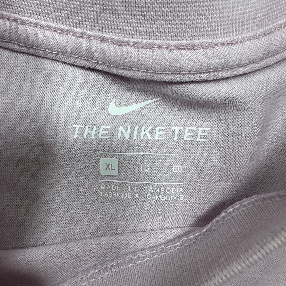 ✨ (만원 빈티지) 새상품 나이키 퍼플 반팔티 상품이미지3