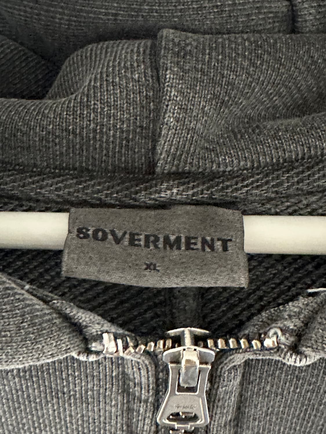 [택포] SOVERMENT 워싱 후드집업 + 맨투맨 + 조거팬츠 세트 X 상품이미지6