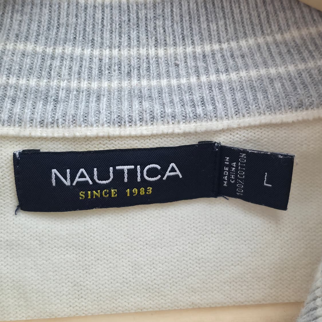 [L] 노티카 쿼터 집업 니트 상품이미지5