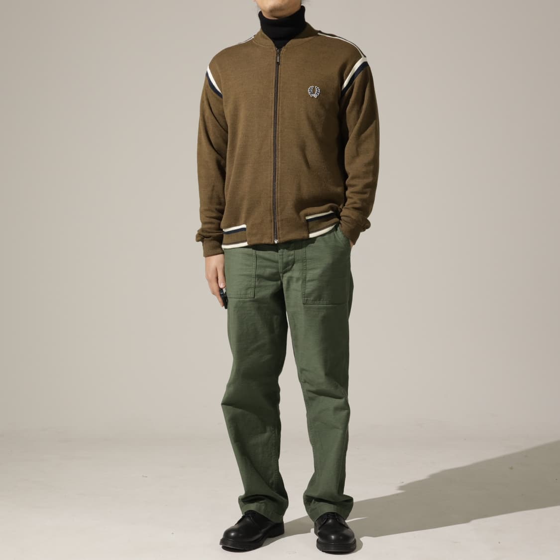 90s 프레드페리 니트 자켓 상품이미지2