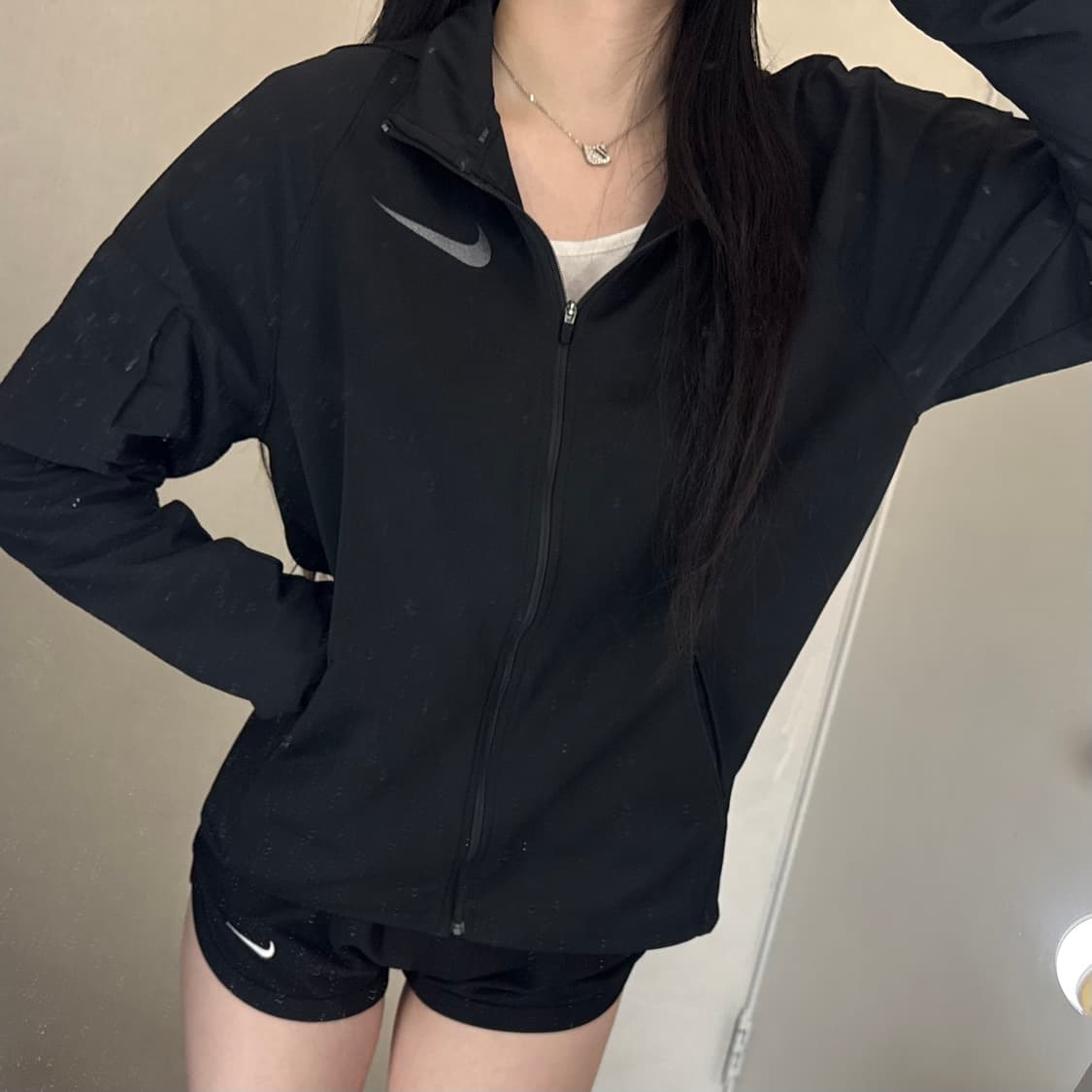 나이키 스우시 로고 져지 블랙 🖤 상품이미지1