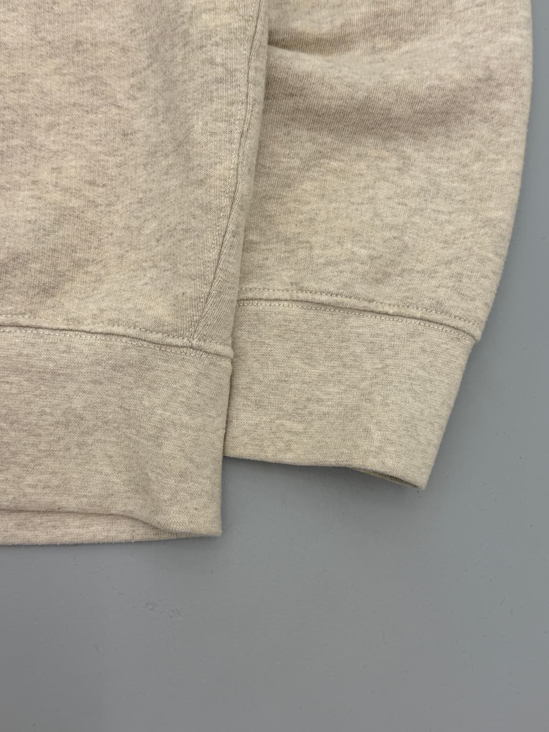 폴로 랄프로렌 루즈핏 신형 QR라벨 오트밀 베이지 스웻셔츠 상품이미지6