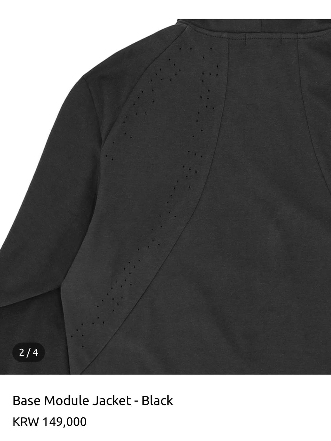 MSC Base Module Jacket 2사이즈 블랙 상품이미지2