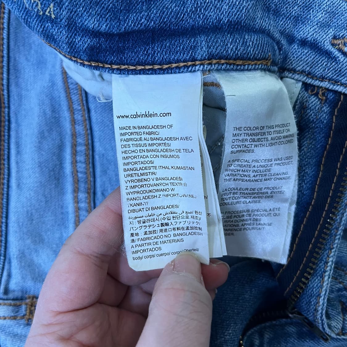 34 캘빈클라인진스 데님 청바지 0317M 상품이미지3