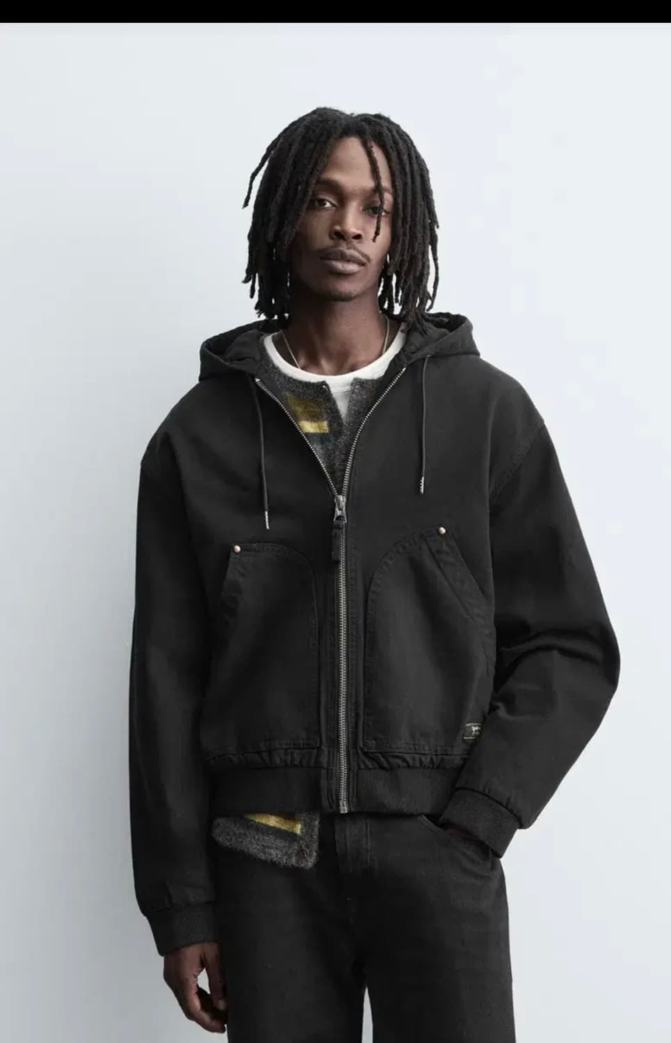 자라 후드 패등 자켓 삽니다 상품이미지1