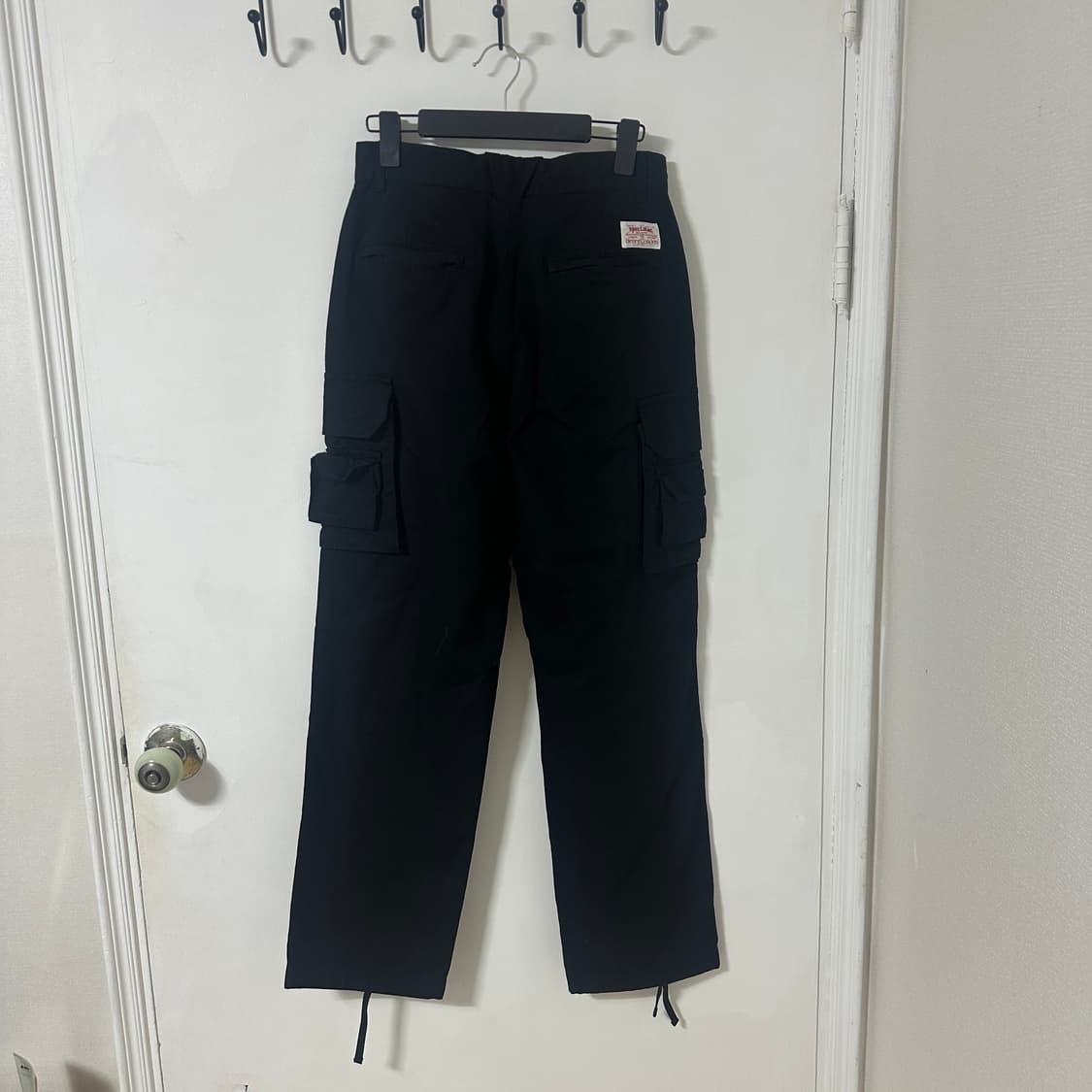 78(28-30)스펙테이터 헨리코튼 피셔맨 카고팬츠 블랙 상품이미지2