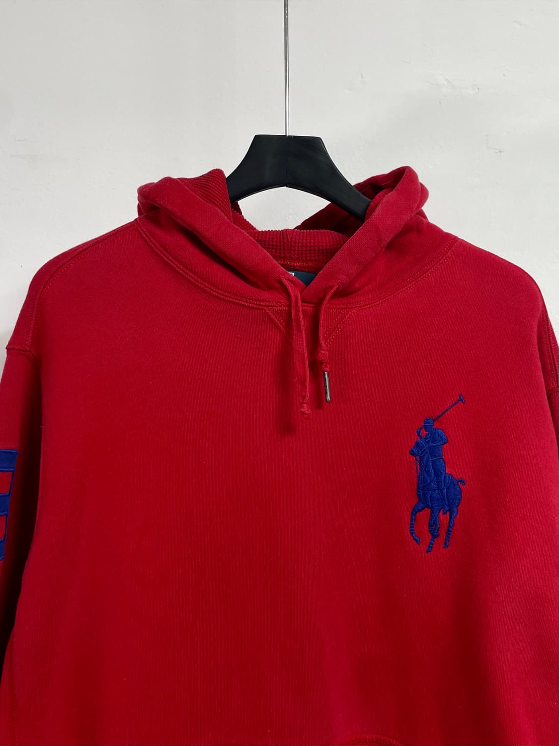 폴로 랄프로렌 빅포니 스칼렛 레드 후드티 (on.420) 상품이미지2