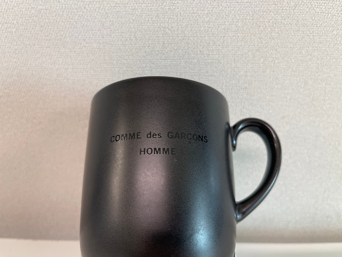 꼼데가르송 옴므 90s 머그 컵 블랙 1번 AD1990 상품이미지2