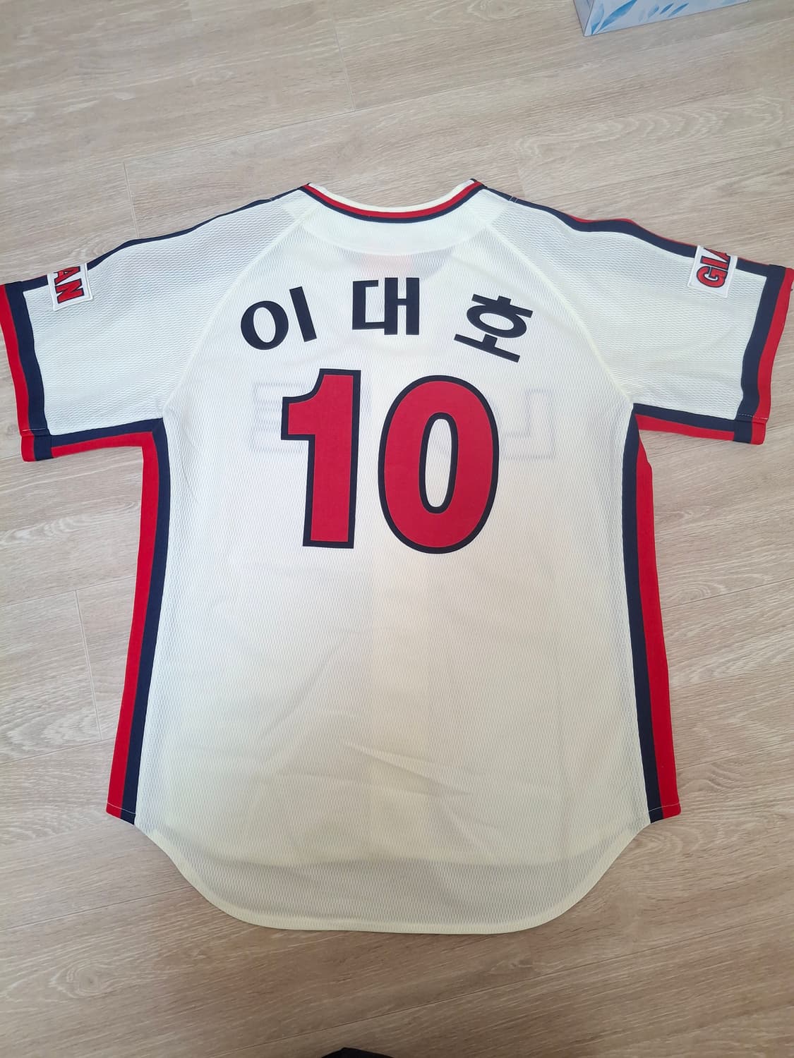 롯데자이언츠 이대호 ATC 챔피언 아이보리 95사이즈 유니폼(새상품) 상품이미지2