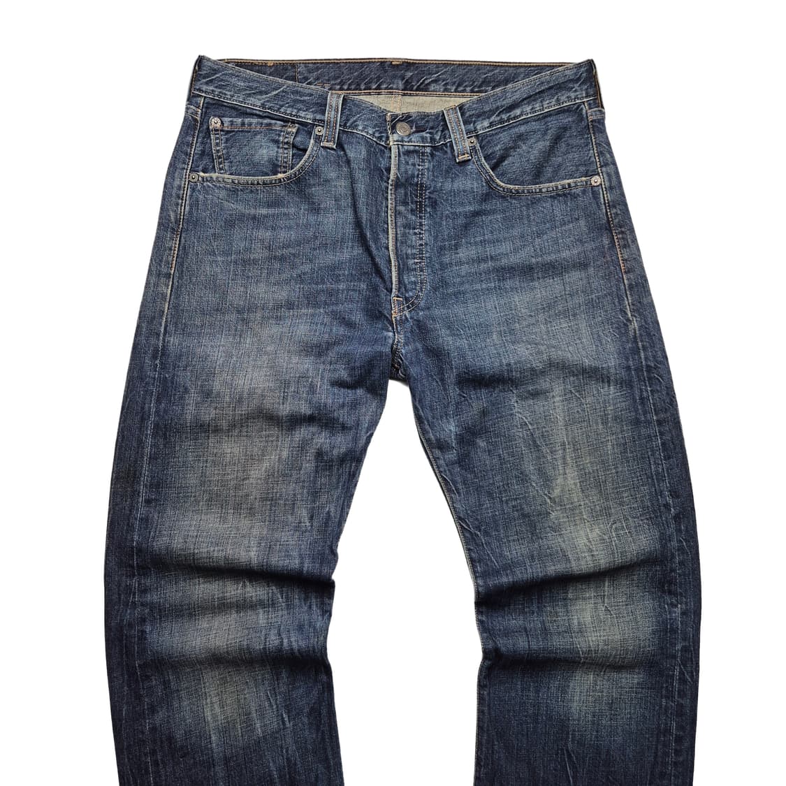 [33x32] 리바이스 501 워시드 데님팬츠 상품이미지2