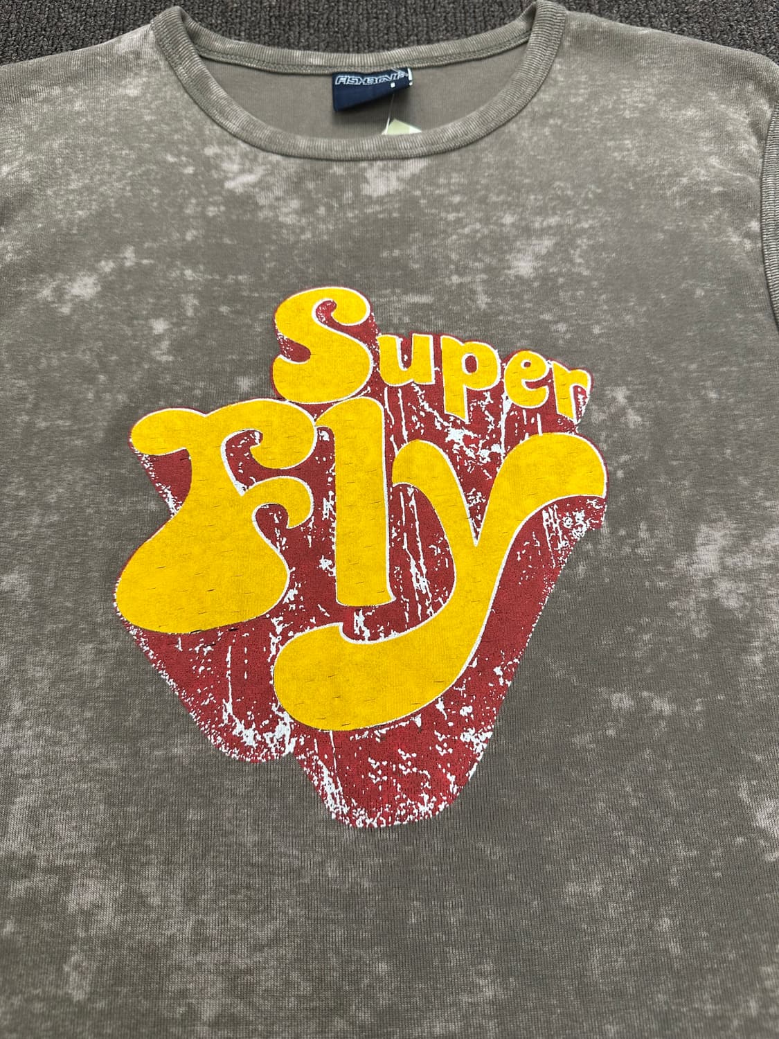 L)Super fly 프린팅 타이다이 슬리브리스 상품이미지2