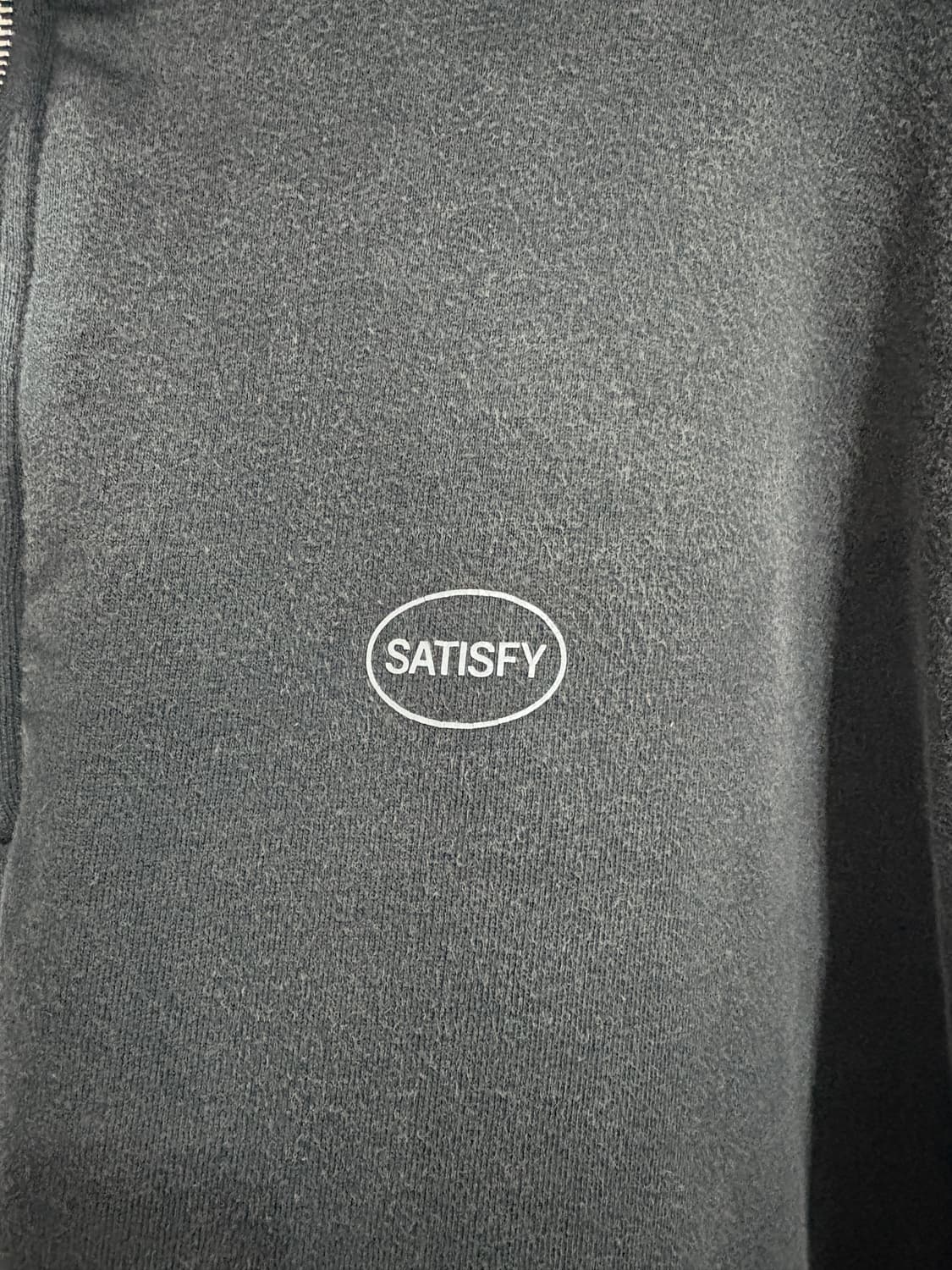 세티스파이 / 소프트셀 하프집 에이지드 블랙 / S 상품이미지3