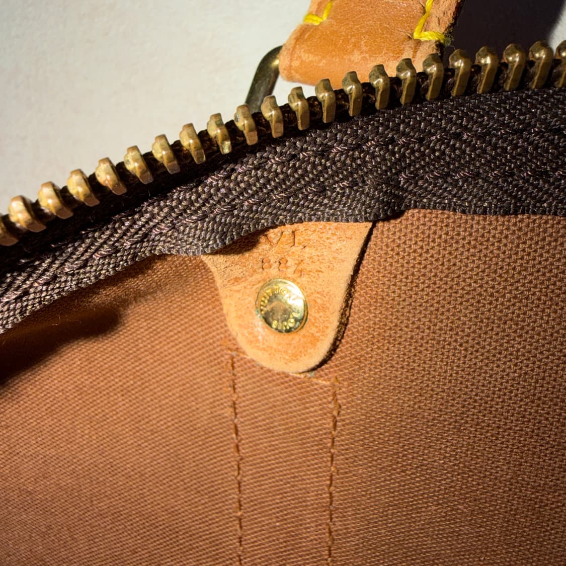 빈티지 루이비통 모노그램 킵올 보스턴 50  상품이미지8