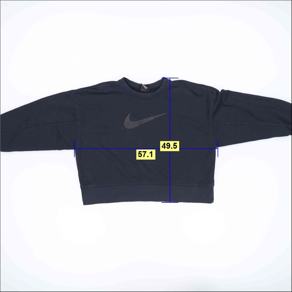 M 나이키 여성 크롭 맨투맨 0430H 상품이미지6