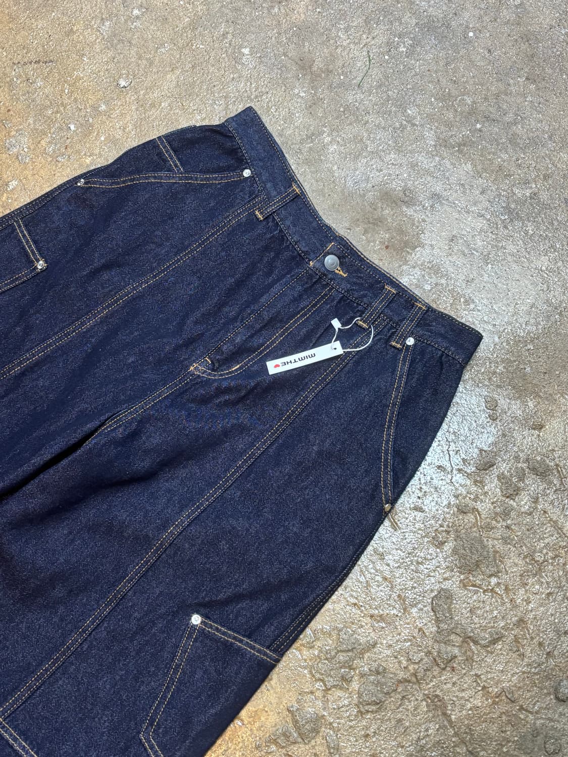 밈더워드로브 더블 레이어드 데님팬츠 /새상품 상품이미지6