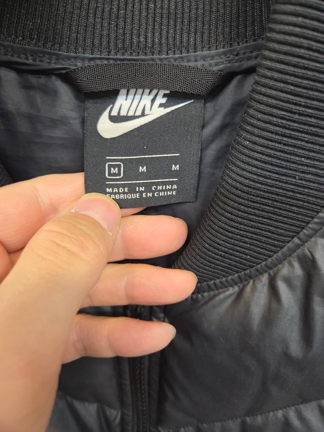 나이키 nsw 다운필 봄버 패딩 투웨이 자켓 m 상품이미지3