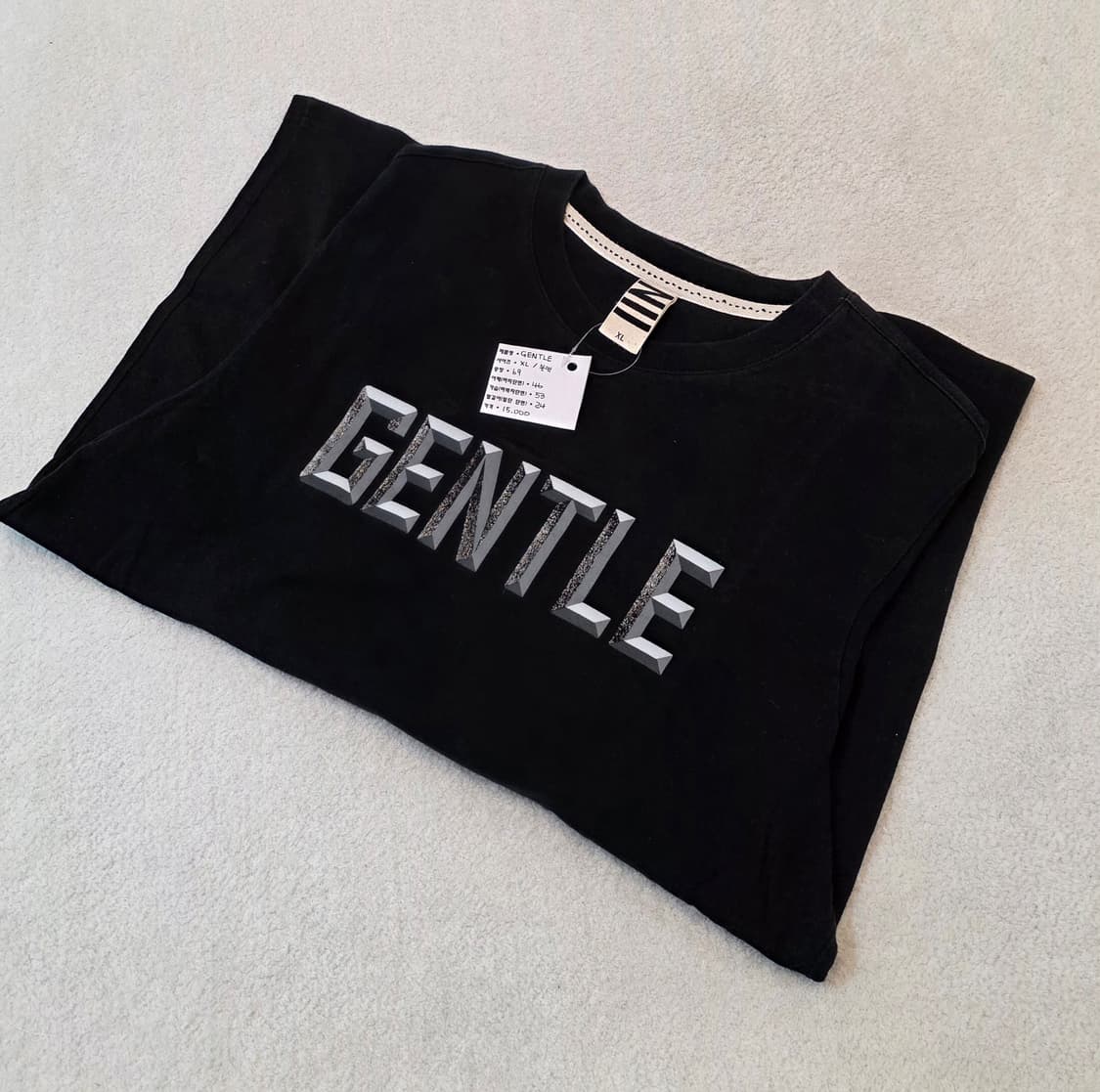 GENTLE 빈티지 반팔티 상품이미지3