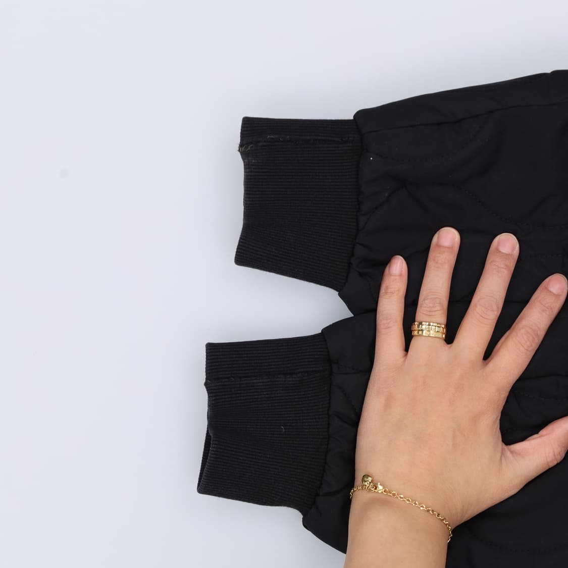 실측확인 포니 퀄팅 자켓 0403H1 상품이미지4