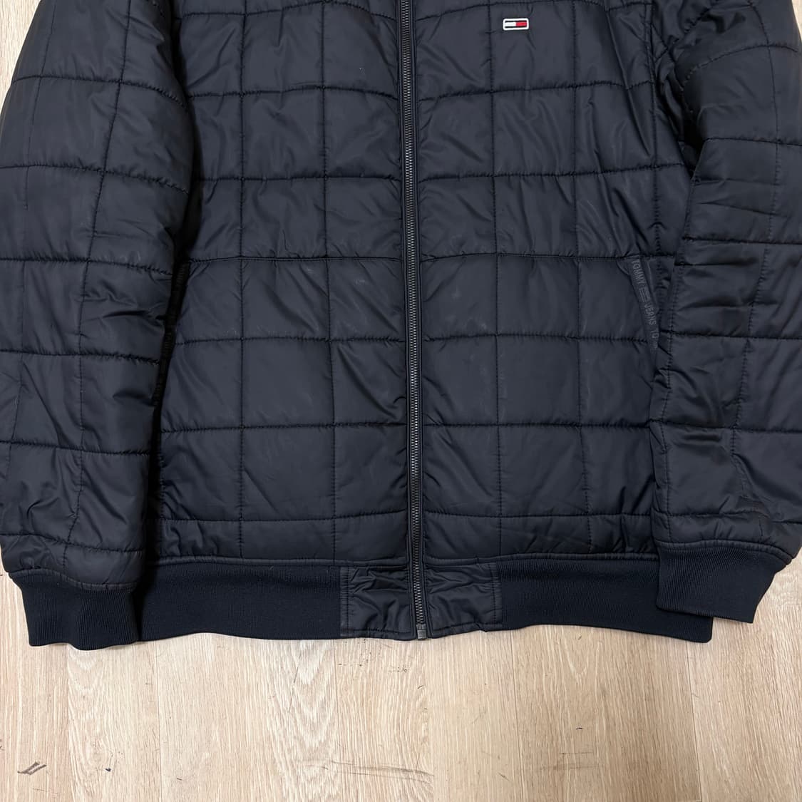 타미힐피거 남성 미니로고 퀼팅 경량패딩 XXL/110  상품이미지4