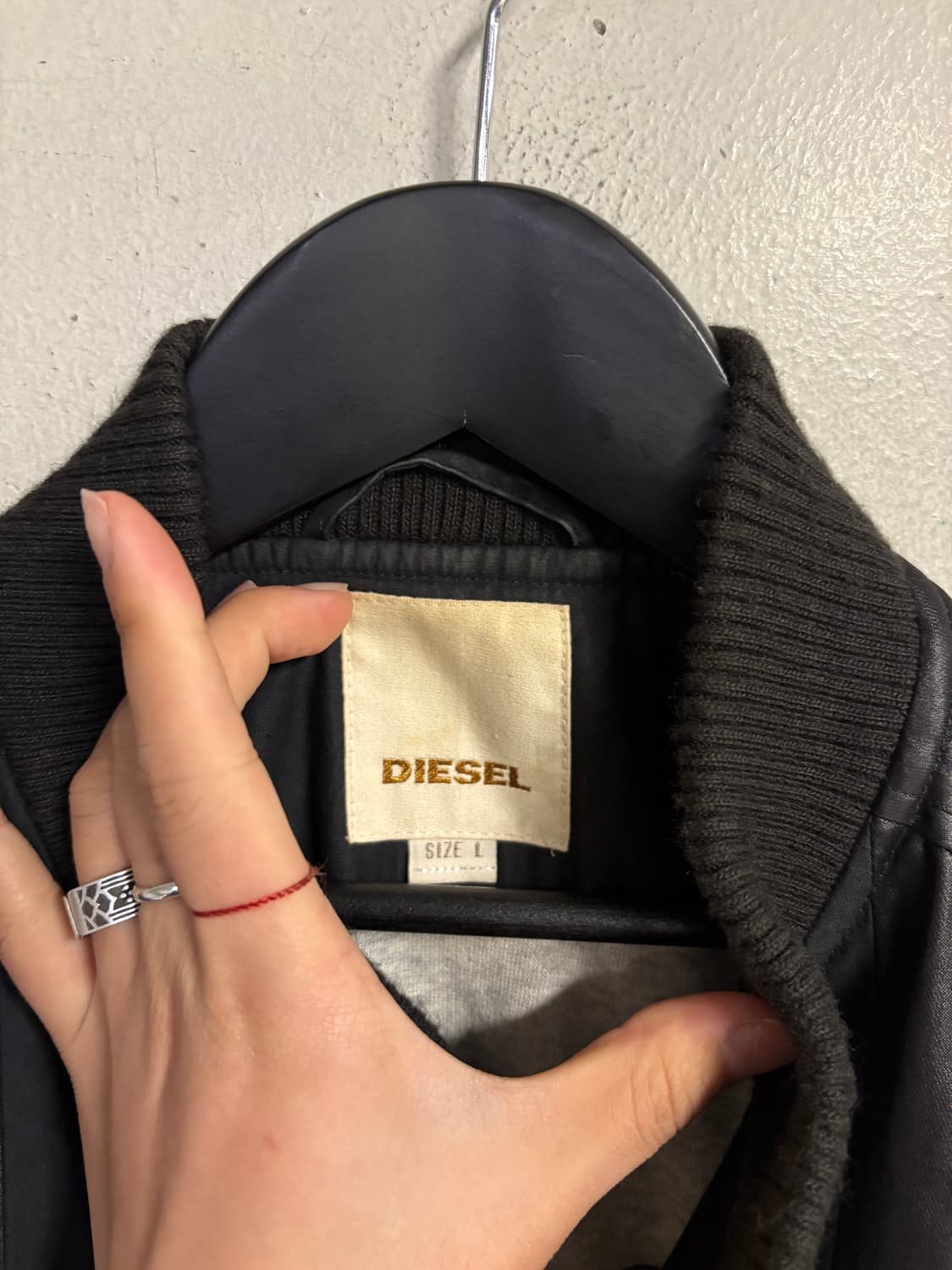 DIESEL stripe mix bomber jacket  상품이미지7