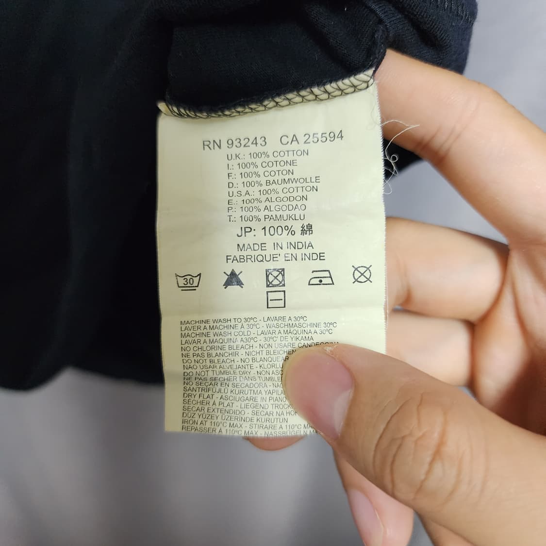 DIESEL Vintage 빅 로고 반팔티 상품이미지6
