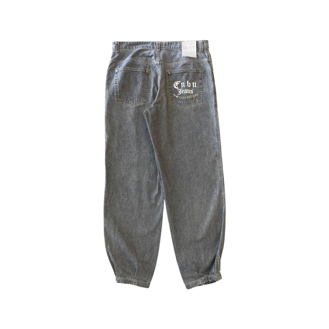 후부 올드스쿨 그레이 데님 팬츠 상품이미지3