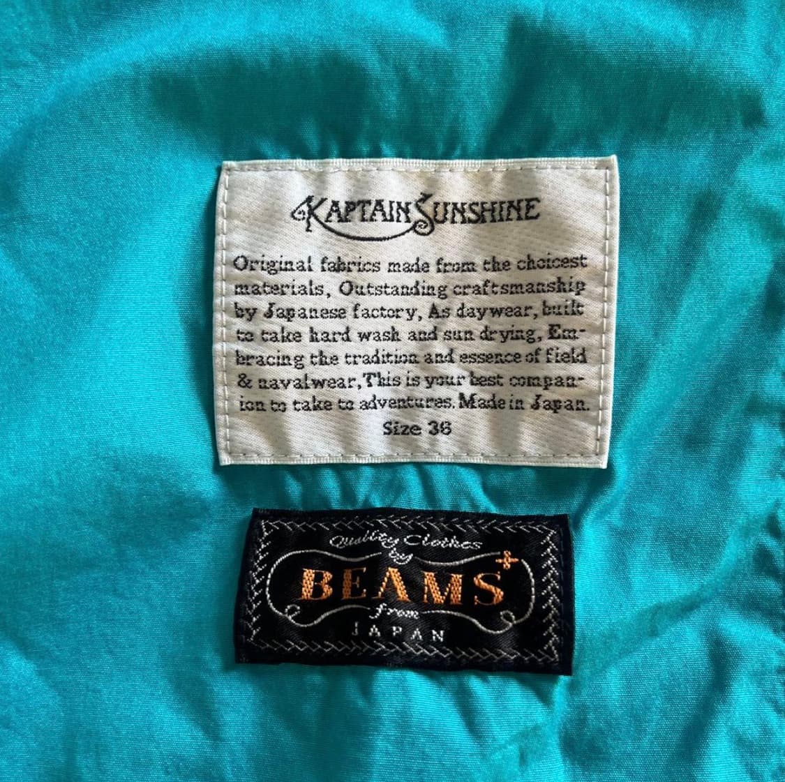 캡틴 선샤인 빔스 플러스 별주 유로 아노락 파카 상품이미지6