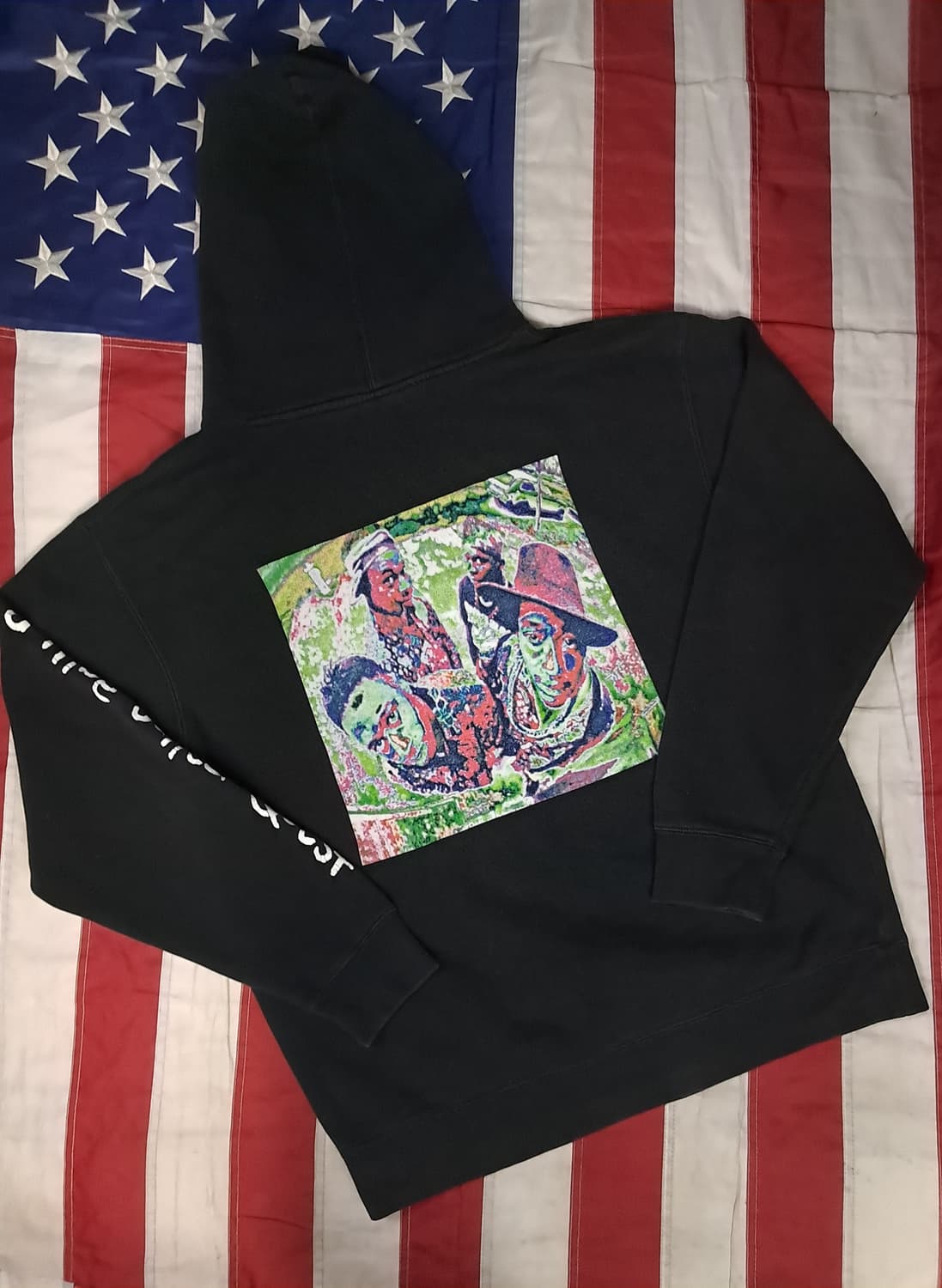 오리지날 스투시 X A Tribe Called Quest 후드티 상품이미지1