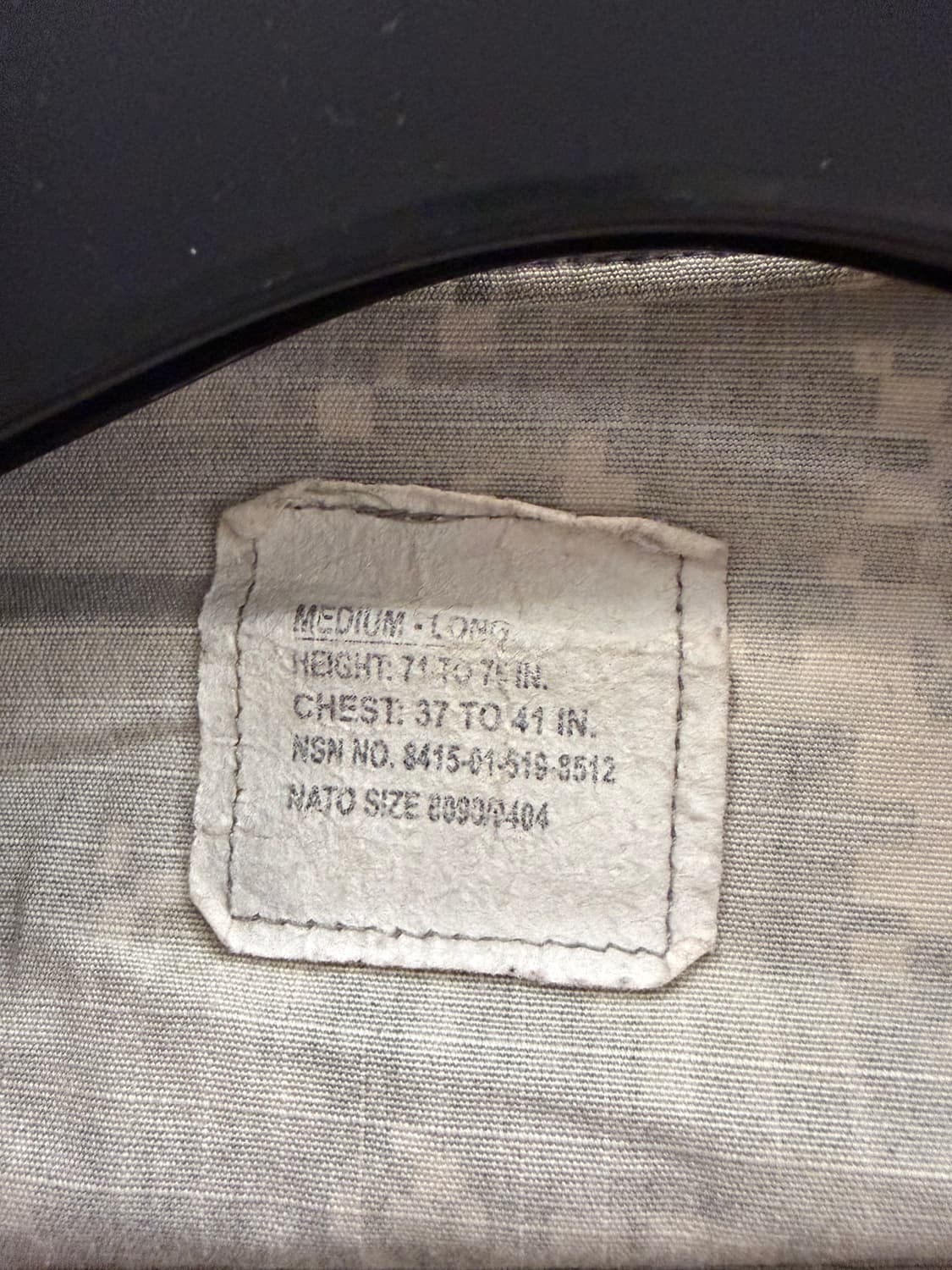 US ARMY 미군 군복 상의 Medium-Long 상품이미지9