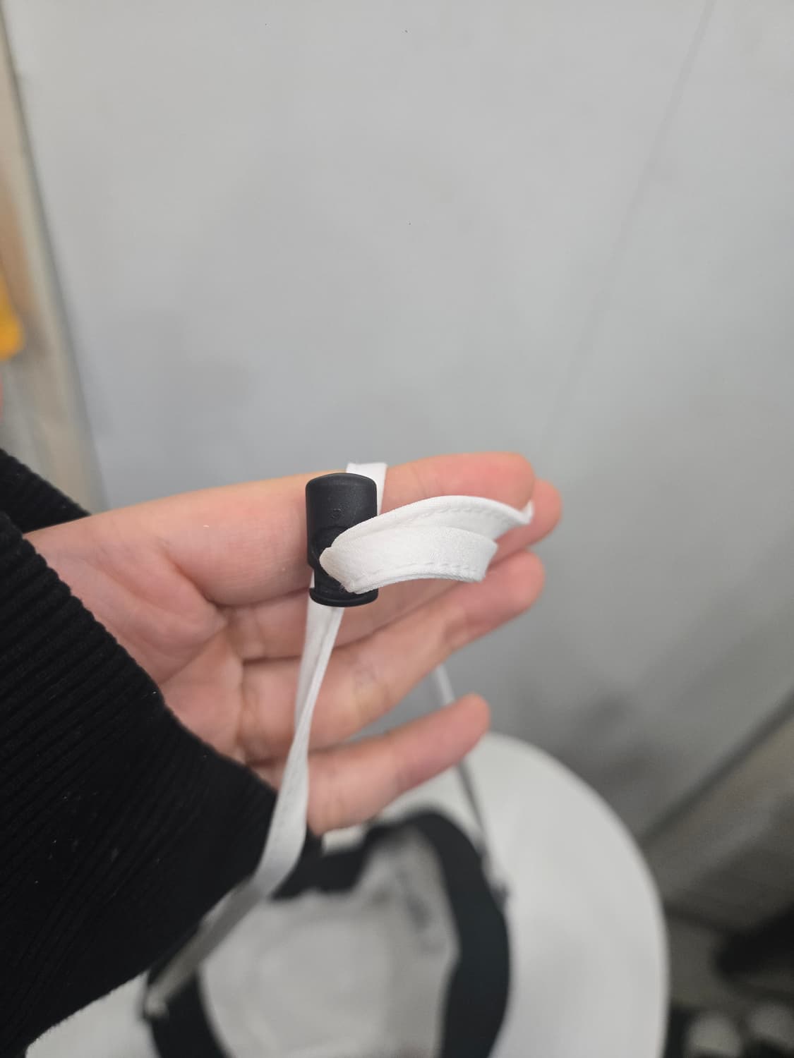 L사이즈 )) NIKE 나이키 버킷햇 모자! 화이트 & 블랙 긴끈있어요 상품이미지4